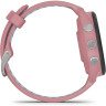 Часы GARMIN FORERUNNER 265S BLACK BEZEL WITH LIGHT PINK CASE AND LIGHT PINK/WHITESTONE SILICONE BAND 010-02810-15