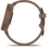 Часы GARMIN VIVOMOVE SPORT цвета кокоса, золотистый безель, с силиконовым ремешком 010-02566-02
